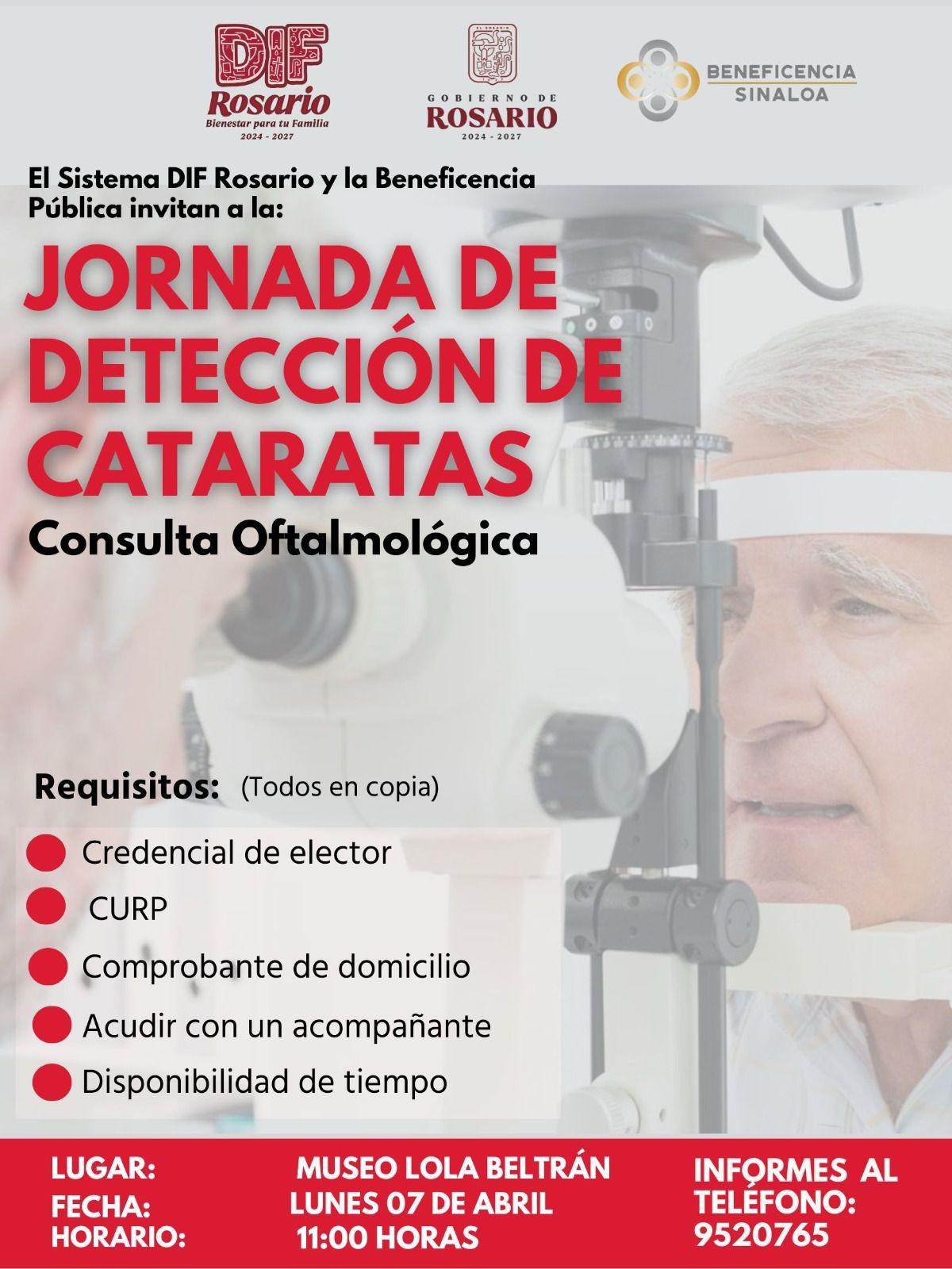 $!Invitan a participar en la jornada de salud visual en Rosario