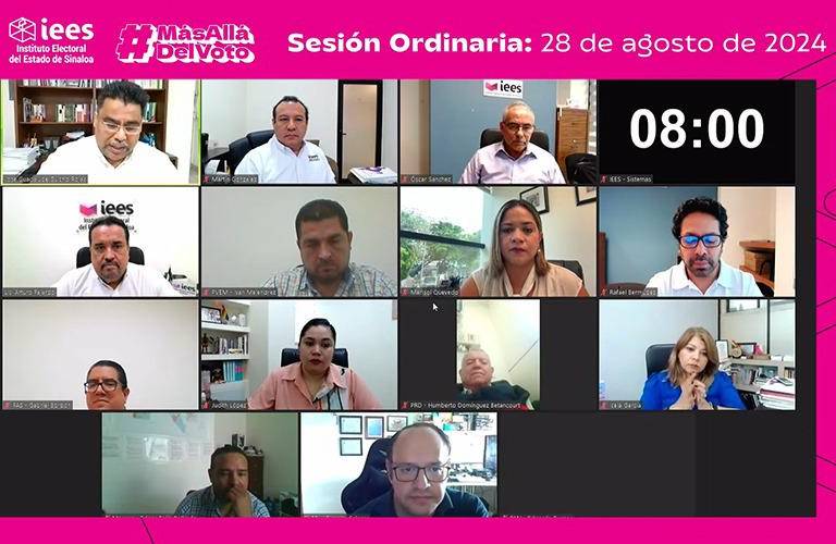 Aprueba IEES presupuesto de $172.8 millones para partidos políticos en 2025