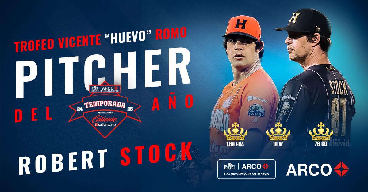 $!Robert Stock es el Pítcher del Año en la Liga Mexicana del Pacífico