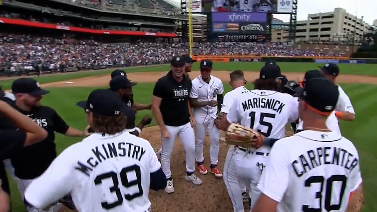 $!Manning, Foley y Lange lanzan Sin Hit combinado por los Tigres