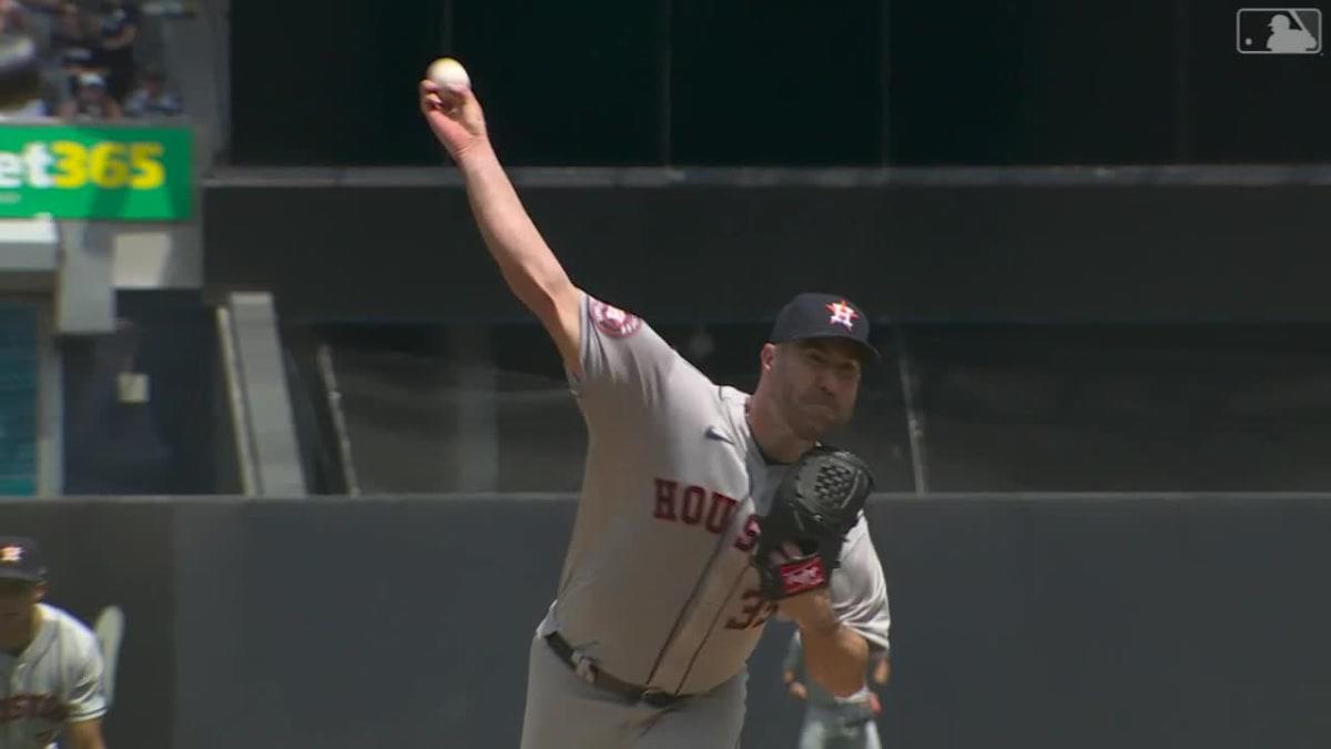 $!Justin Verlander pierde en su regreso con Astros
