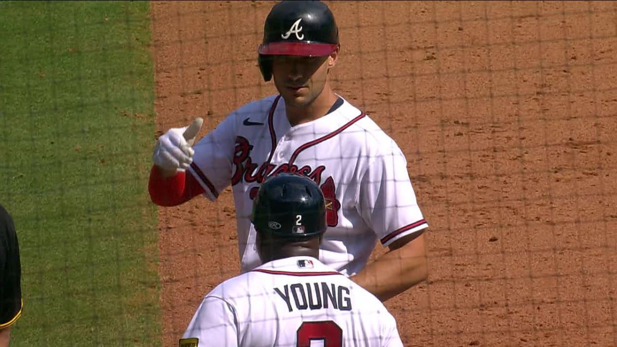 $!Acuña da hit clave y Bravos aseguran boleto a la postemporada