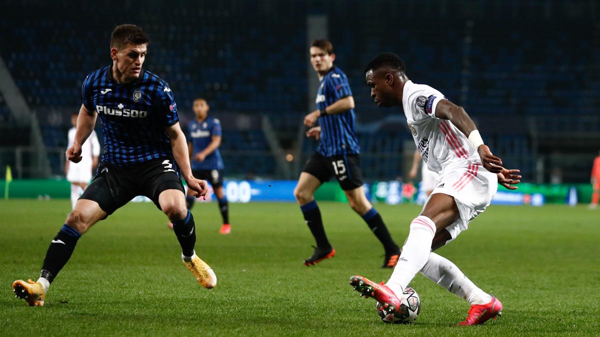 $!Mendy derriba el fortín de Bérgamo y Real Madrid se lleva una preciada victoria ante Atalanta