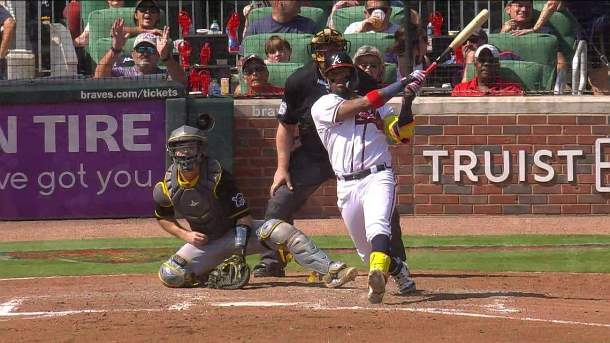 $!Acuña da hit clave y Bravos aseguran boleto a la postemporada