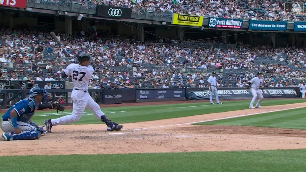 $!Yanquis sentencian a Reales con HR de Stanton y LeMahieu