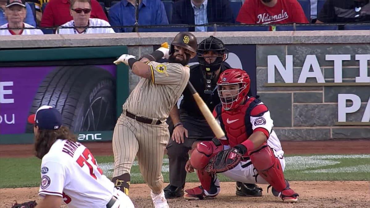 $!Joey Meneses produce en derrota de Nacionales