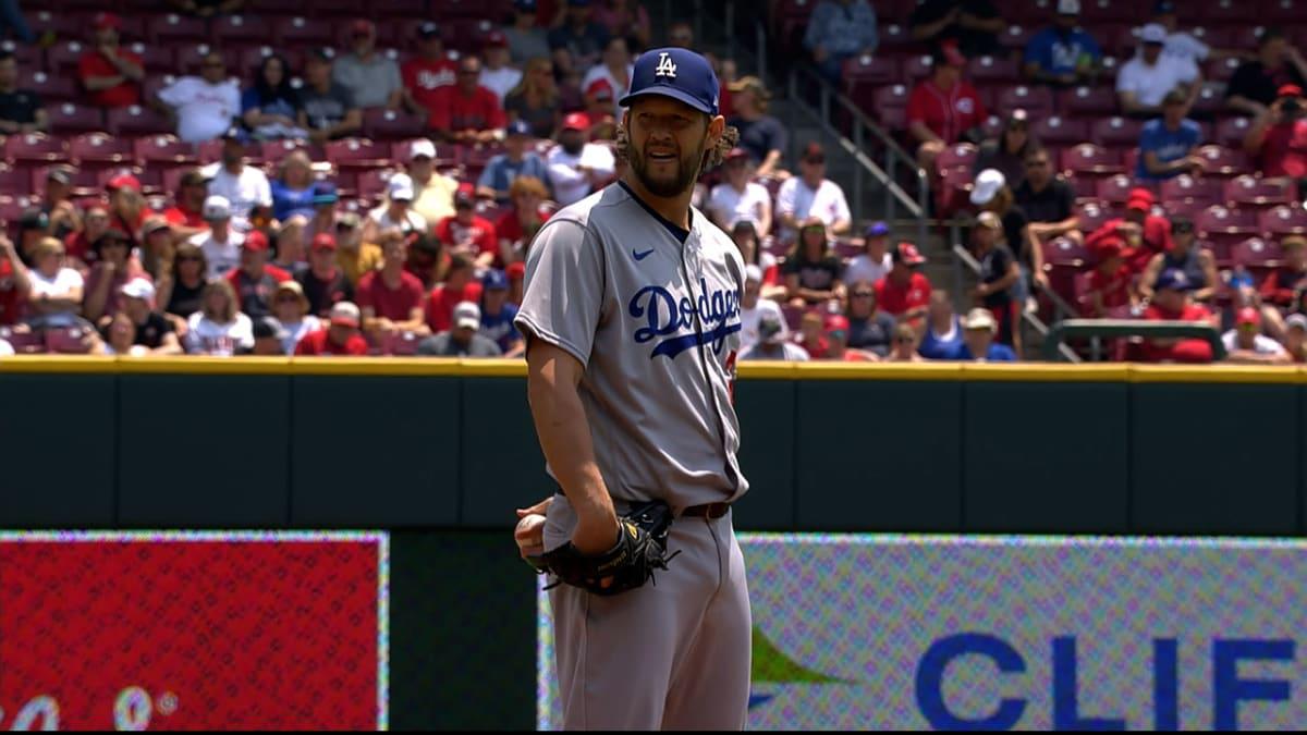 $!Dodgers evitan la barrida en Cincinnati con una joya de Kershaw