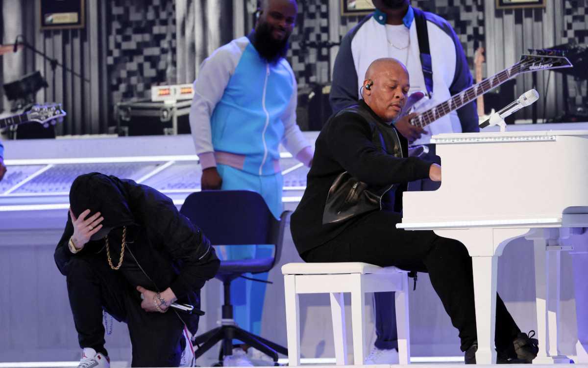 $!Triunfa el hip hop en la máxima fiesta del Super Bowl LVI