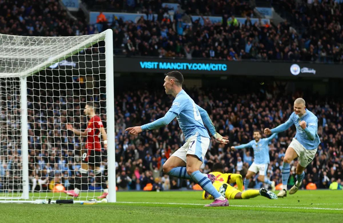 $!Foden lidera remontada en el derbi de Manchester