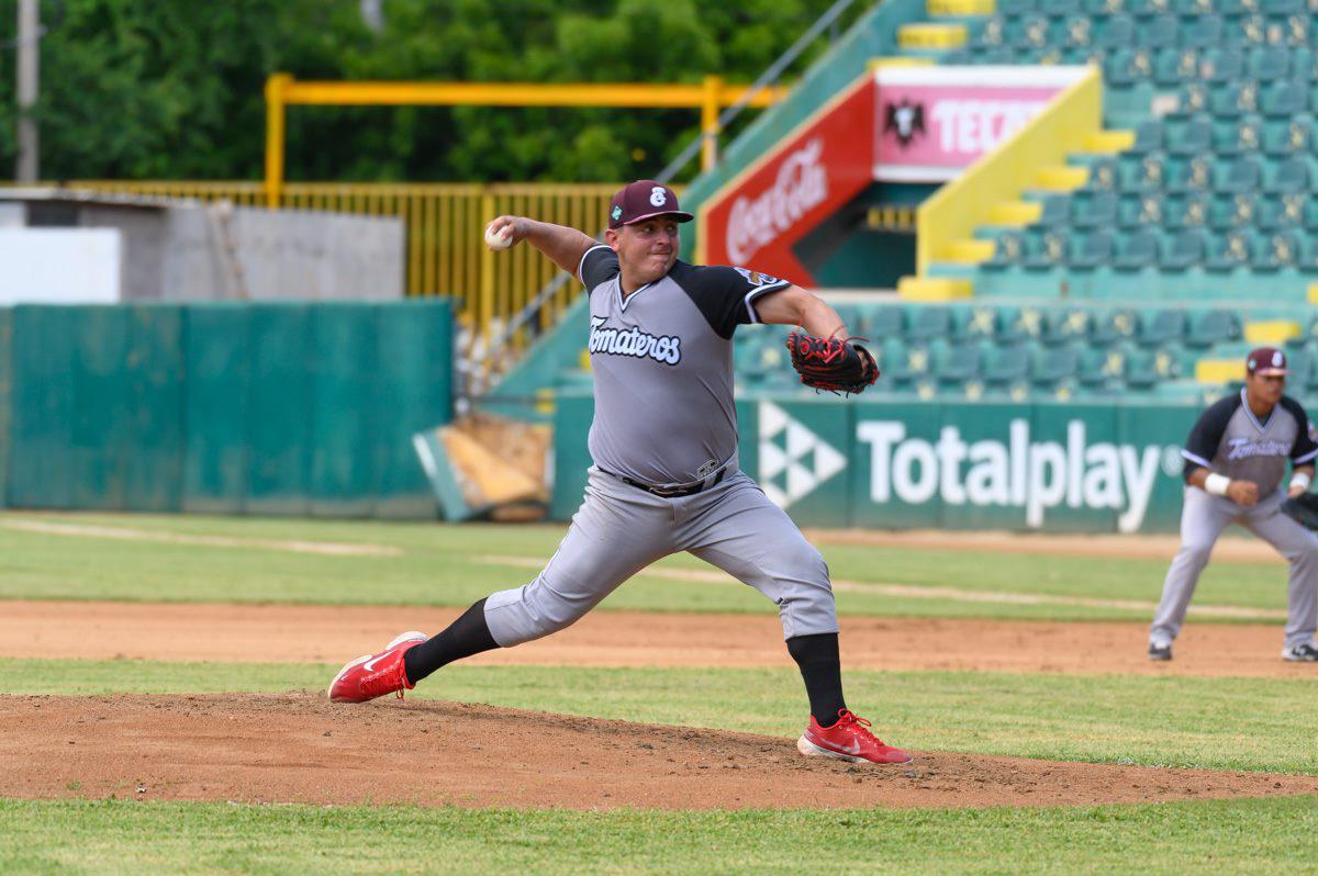 $!Tomateros de Culiacán devuelve la dosis a Cañeros de Los Mochis, en encuentro de preparación