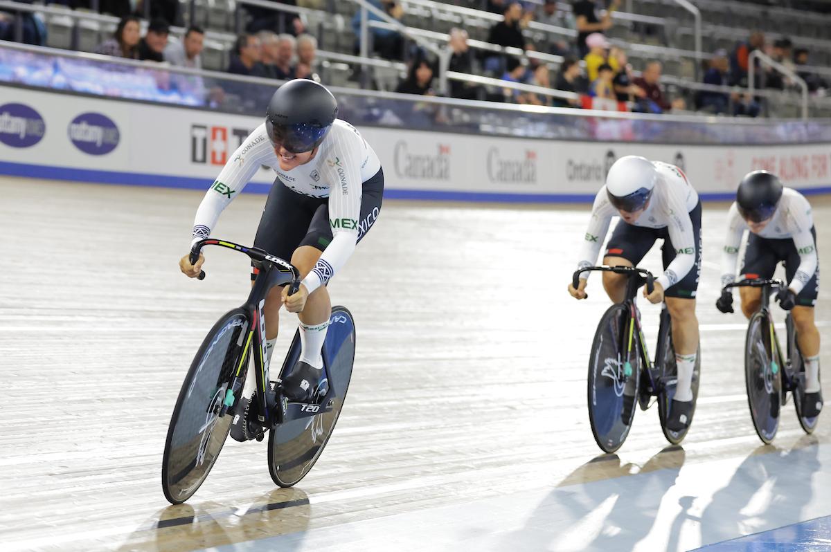 $!Sinaloense Luz Daniela Gaxiola gana plata en Copa de Naciones de ciclismo de pista en Canadá