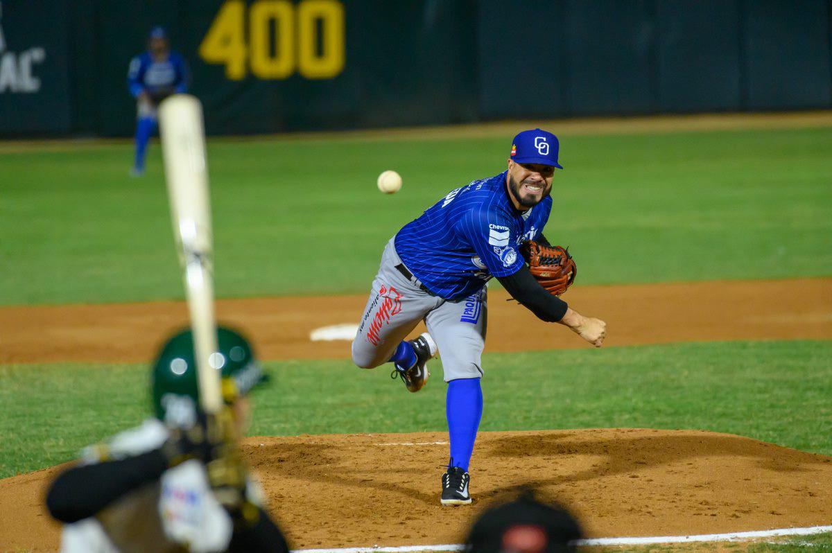 $!Yaquis no apoya gran salida de Manny Barreda y Cañeros pega primero en la semifinal
