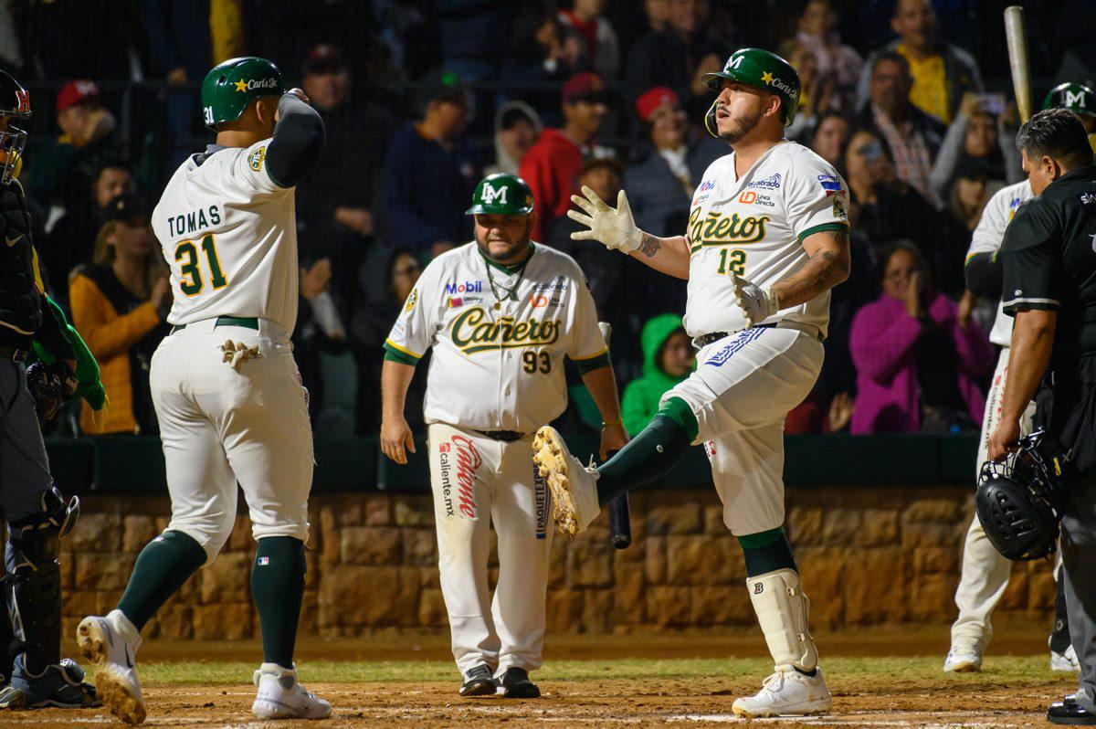 $!Cañeros se llevó la doble cartelera ante Naranjeros y son nuevos líderes