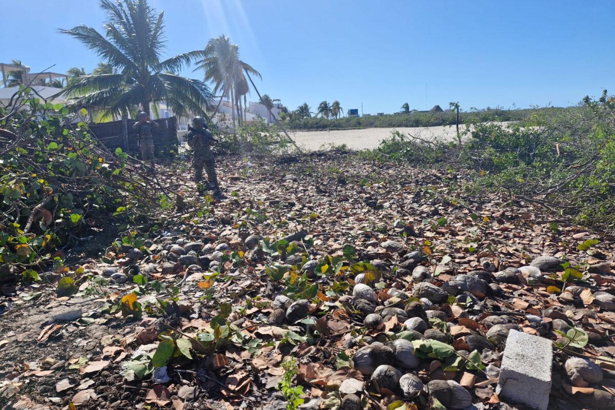 $!Conflicto en Sisal: pobladores se enfrentan a autoridades para detener expansión turística sin control en la costa mexicana