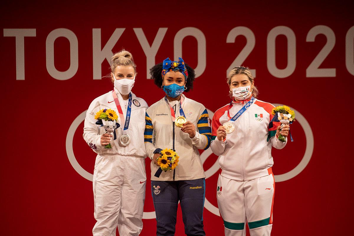 $!¡Aremi Fuentes levanta el tercer bronce para México en Tokio 2020!