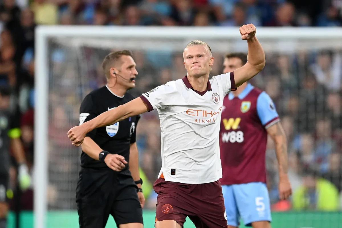 $!Haaland y Rodri aplastan al Burnley