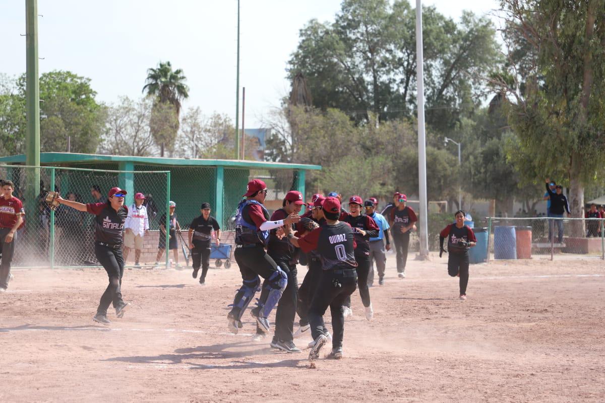 $!Logra Sinaloa Menor Varonil su pase a la Olimpiada Nacional de softbol
