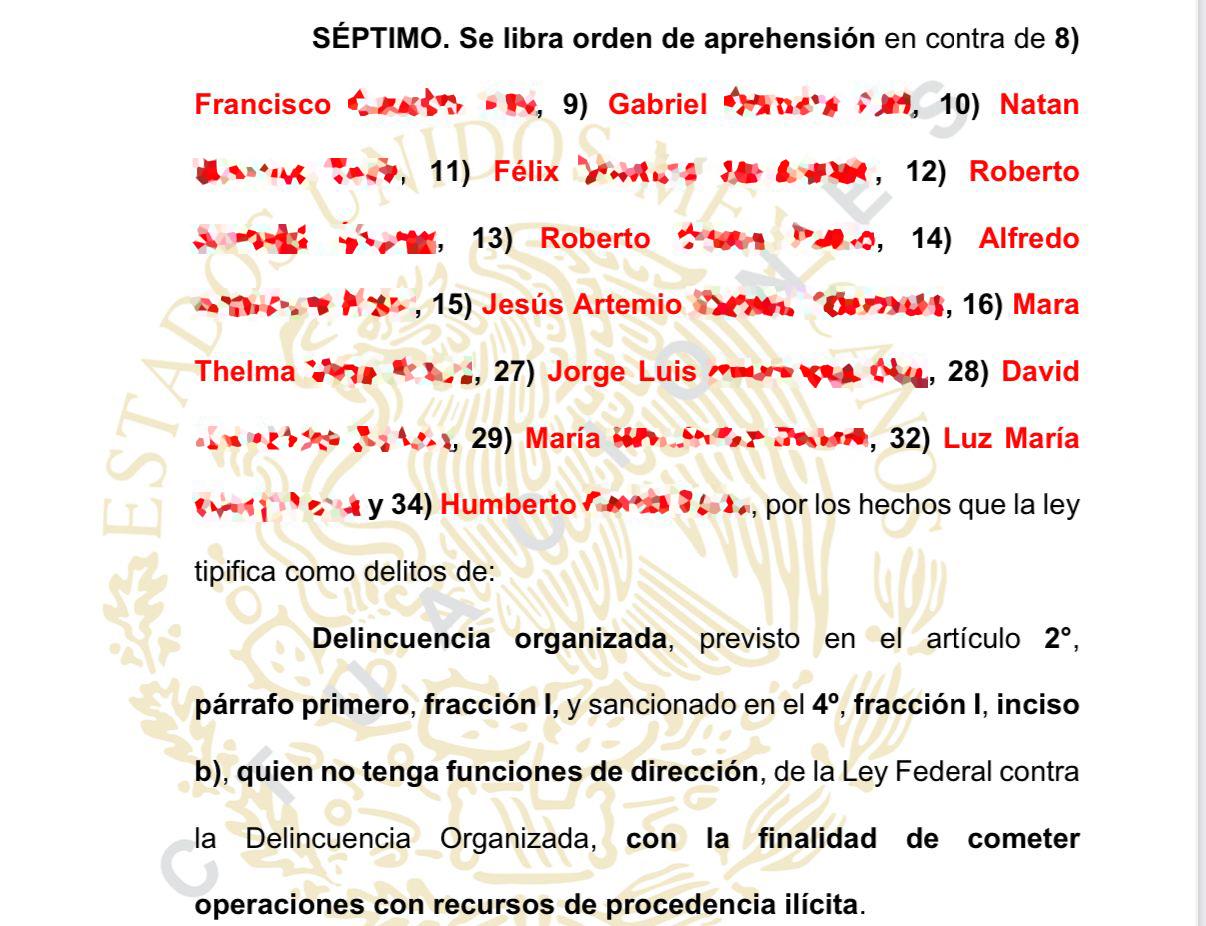 $!Juez de Almoloya resolvió órdenes de aprehensión contra dueño de Algodoneros, mamá y tío de los Arellano por presunta delincuencia organizada