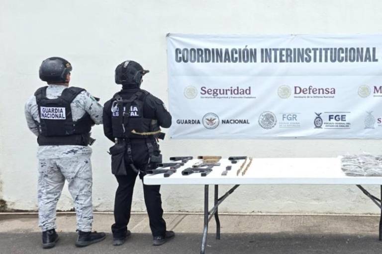 Decomisan armas y drogas en penal de Aguaruto tras conato de riña en Culiacán