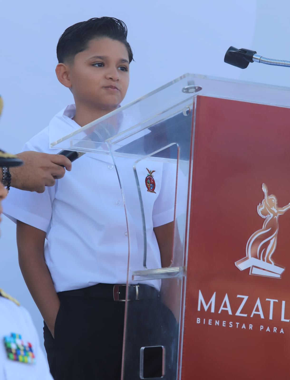 $!Conmemoran en Mazatlán el 219 aniversario del Natalicio de Benito Juárez García
