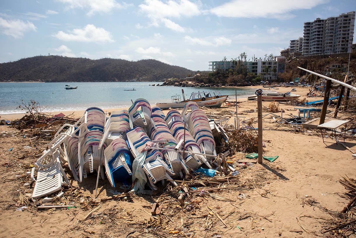 $!Caleta y Caletilla destruidas por ‘Otis’