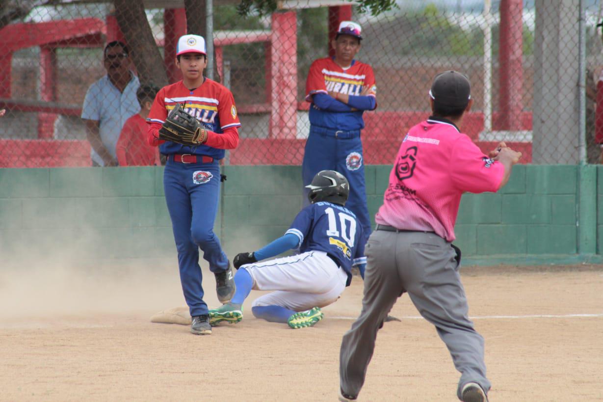 $!Liga Pelikanos vence a Muralla y avanza a cuartos de final en el Nacional de Beisbol Juvenil Menor