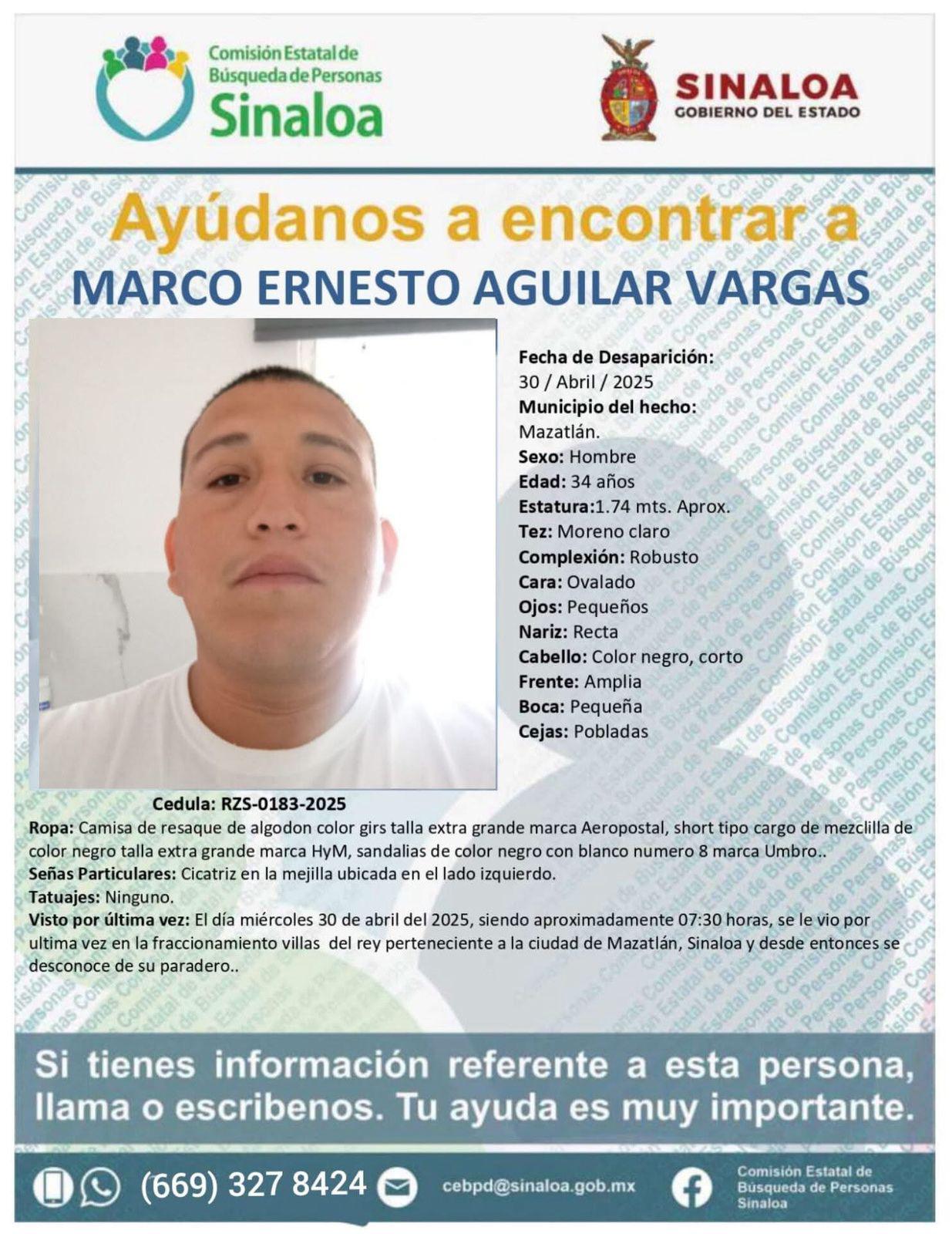 $!Confirma Seguridad Pública de Mazatlán que agente de Tránsito desaparecido se encontraba de vacaciones