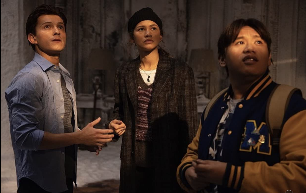 $!Tom Holland, Zendaya, y Jacob Batalon regresan en la tarcera entrega del superhéroe arácnido.
