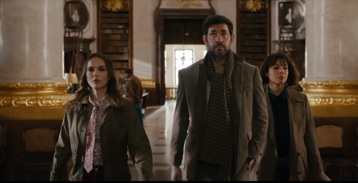 $!Natalie Portman y John Krasinski forman parte del filme.