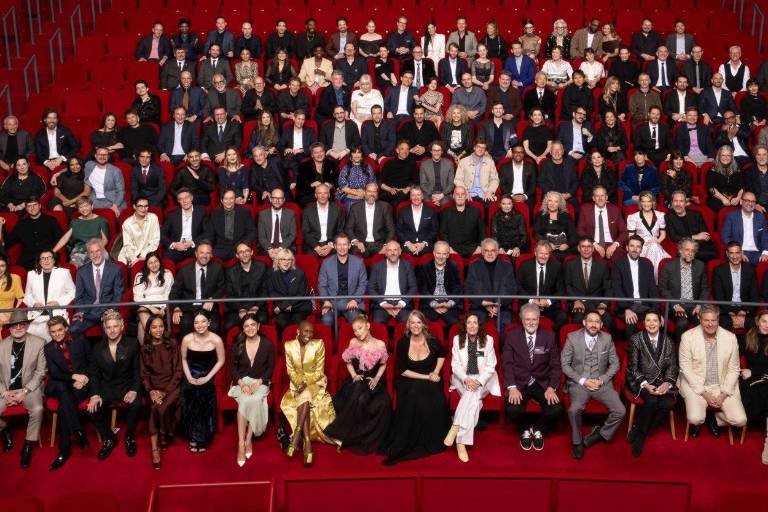 Se reúnen nominados al Oscar para foto oficial