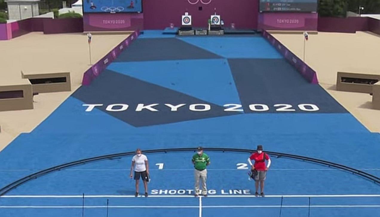 $!Alejandra Valencia vence a Lisa Barbelin y avanza a cuartos de final en tiro con arco en Tokio 2020