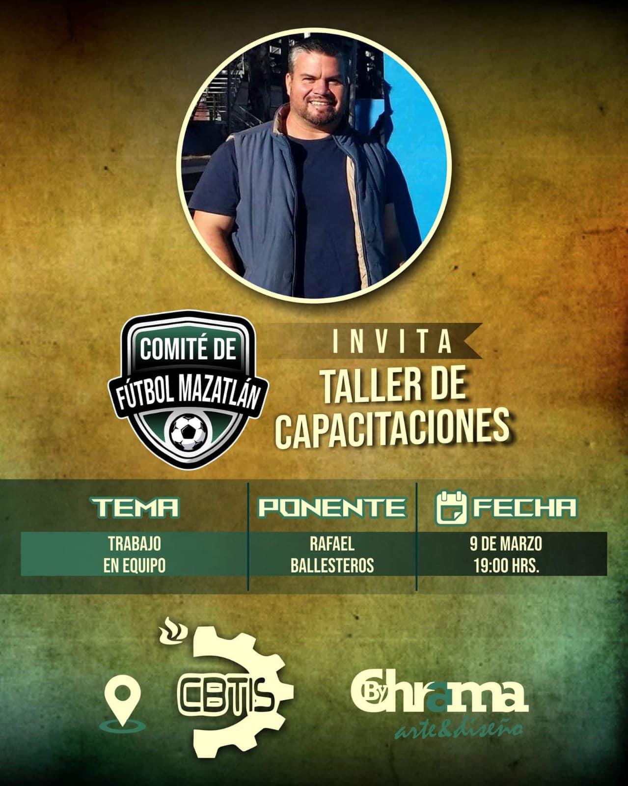 $!Comité Municipal de futbol de Mazatlán alista una serie de talleres