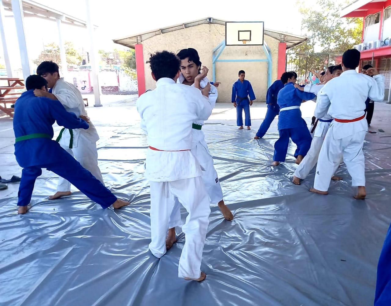 $!Selección mazatleca de judo, lista para enfrentar estatal de los Juegos Nacionales Conade