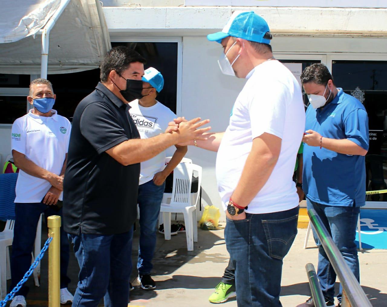 $!Nuevos titulares del Imdem e Isde sostienen reunión de trabajo en Mazatlán