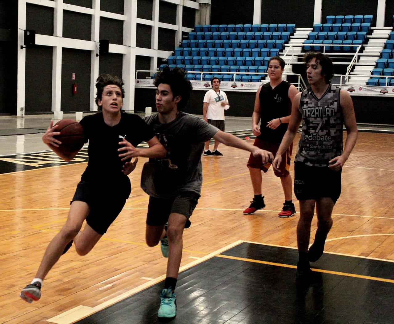 $!Se impone Mazatlán en selección de Sinaloa de basquetbol