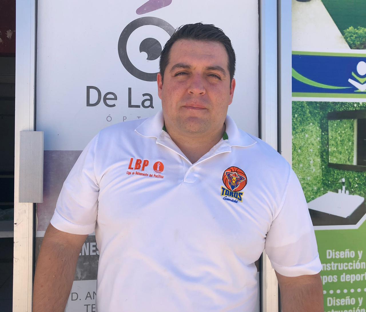$!Alejandro Estrada Duarte, presidente de la LBP y Toros de Guamúchil.