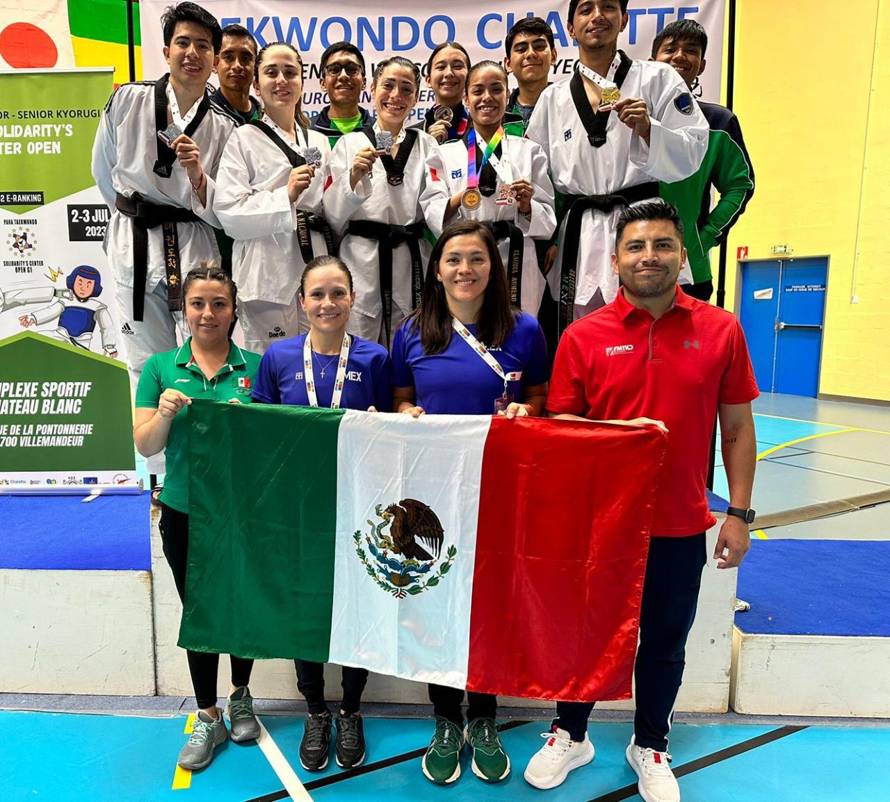 $!Parataekwondo regresa con 21 medallas de gira por Europa y Oceanía