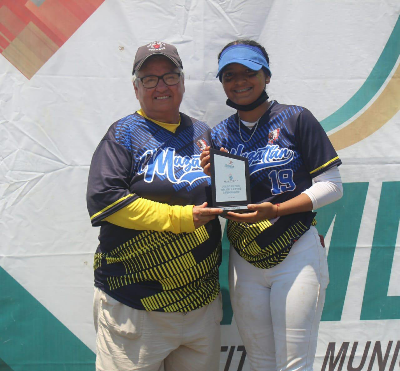 $!Se corona Mazatlán en la U-10 del Campeonato Estatal de Softbol Femenil