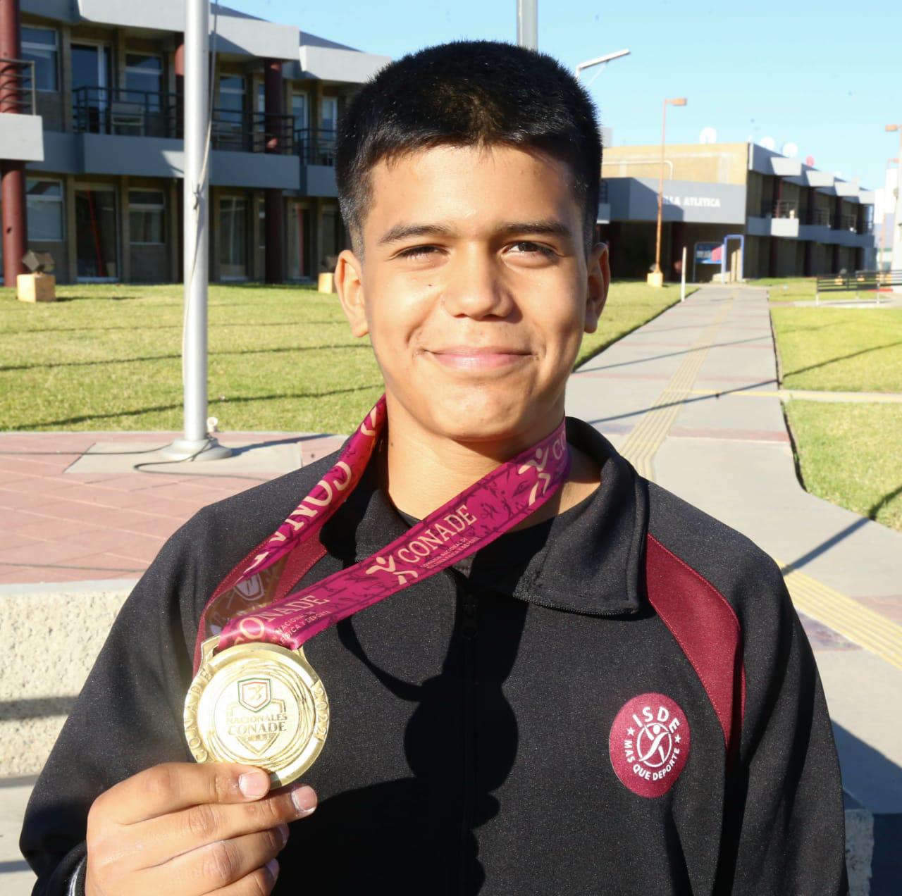 $!Sinaloense Aarón Ibarra se lleva el All Around y la medalla de oro en los Nacionales 2022