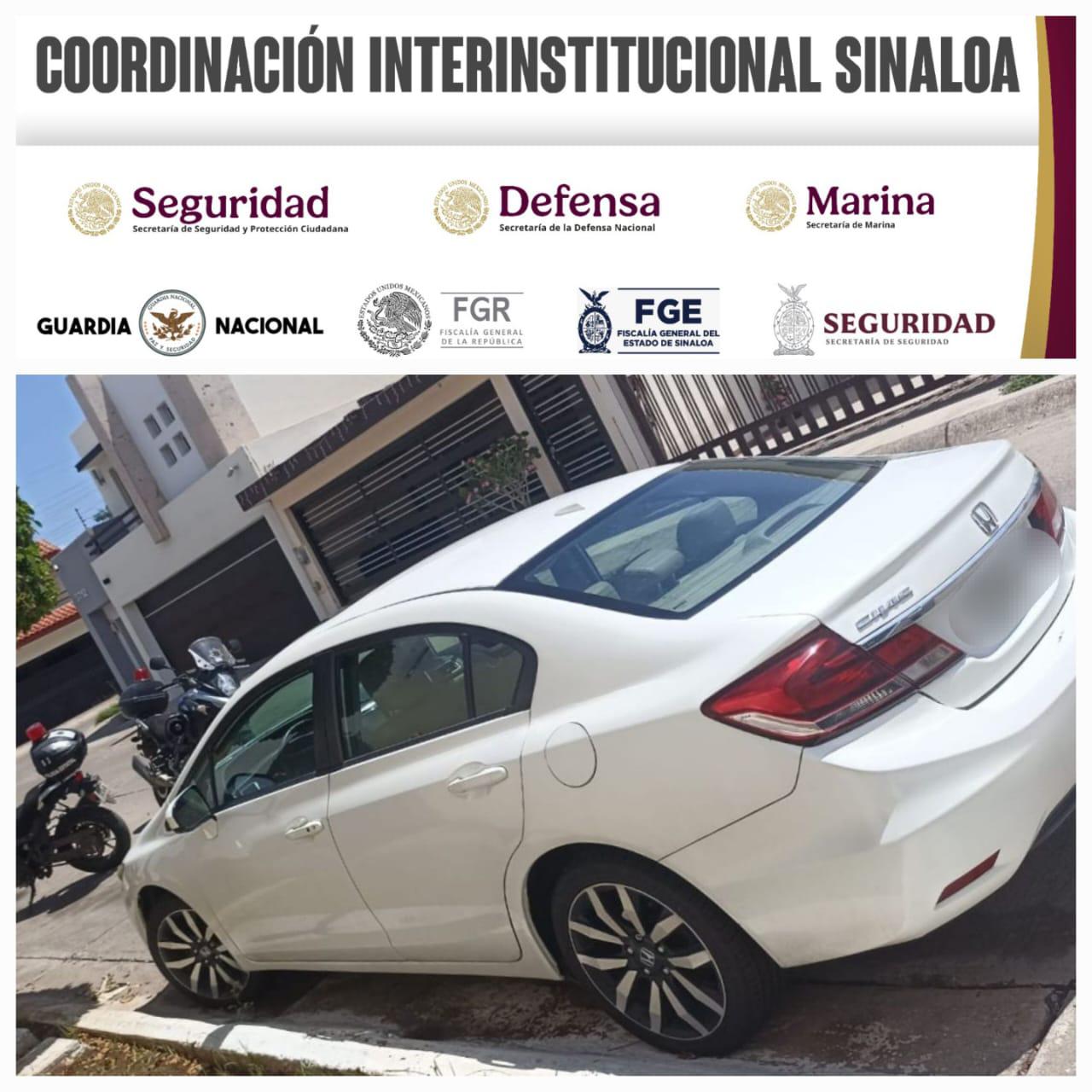 $!Recuperan cinco vehículos robados en diferentes sectores de Culiacán