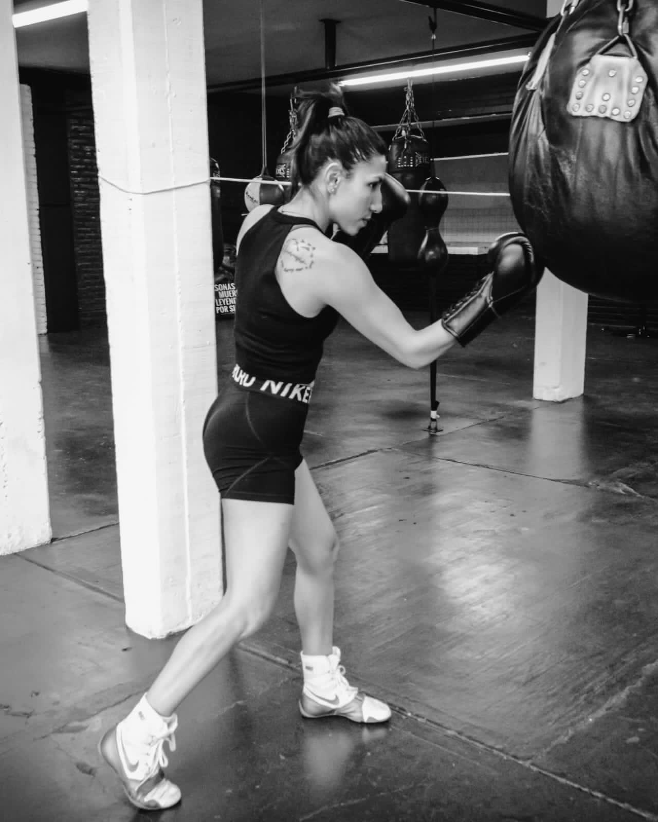 $!Yanali Ayón, la culichi con el sueño de conquistar un título mundial de boxeo
