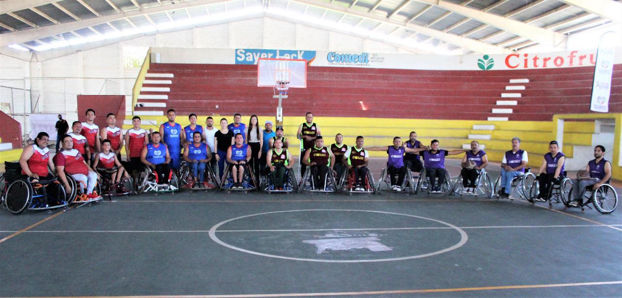 $!Escuinapa es campeón del Cuadrangular de Baloncesto en Silla de Ruedas