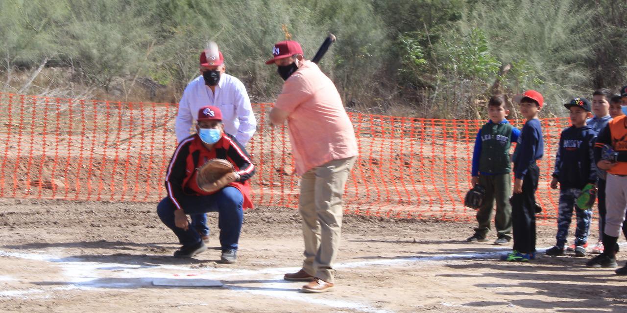 $!Inauguran Liga de Beisbol Regional Infantil y Juvenil del Municipio de Navolato