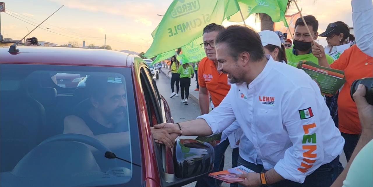$!Lenin Pérez, el candidato del Partido Verde Ecologista de México.