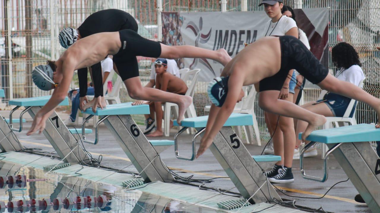 $!Inician saetas marinas el Torneo Pacífico de Natación
