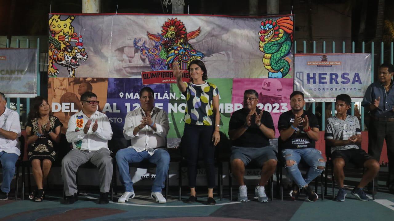 $!Celebran apertura de primera edición de Olimpiada Indígena Zona Norte