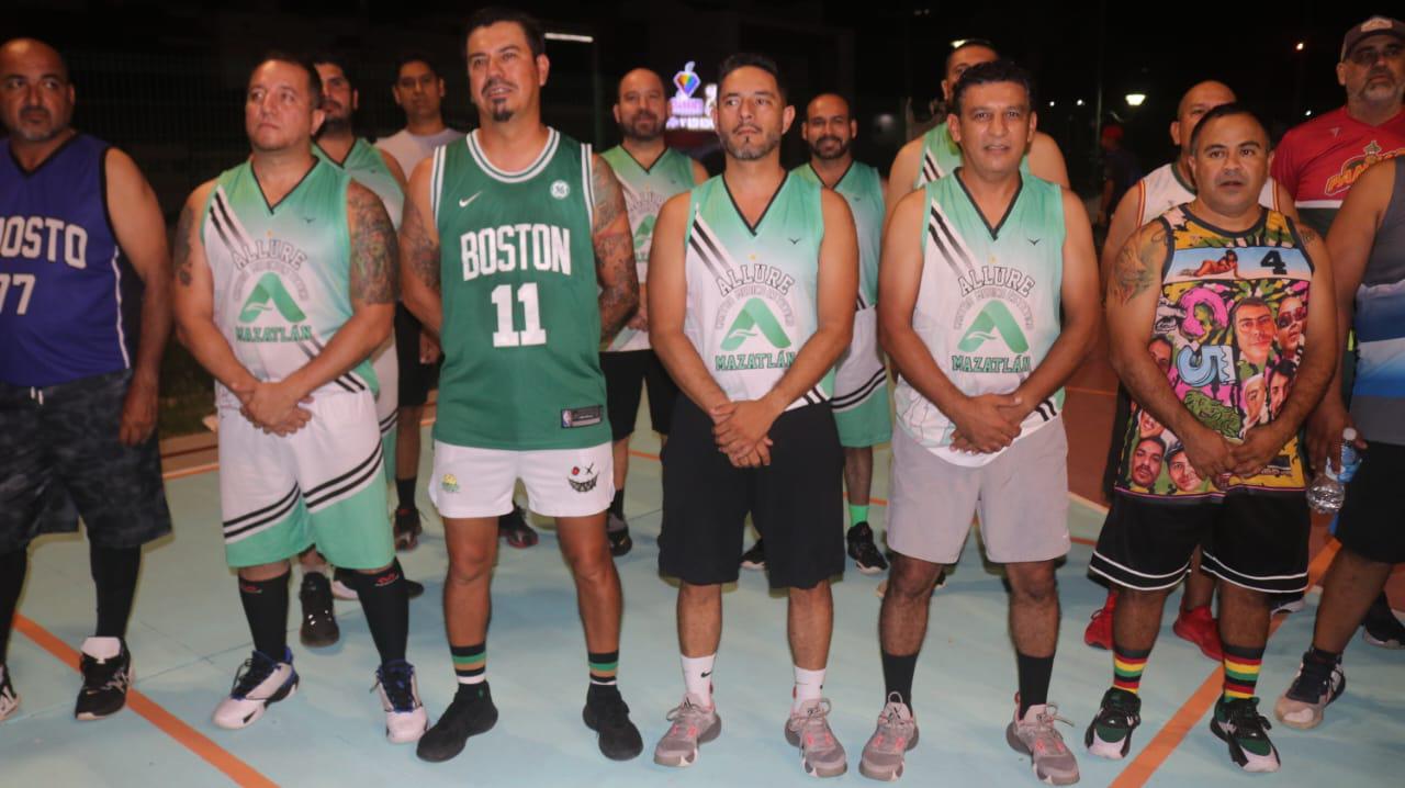 $!Inauguran y premian en Liga de Basquetbol de Real del Valle