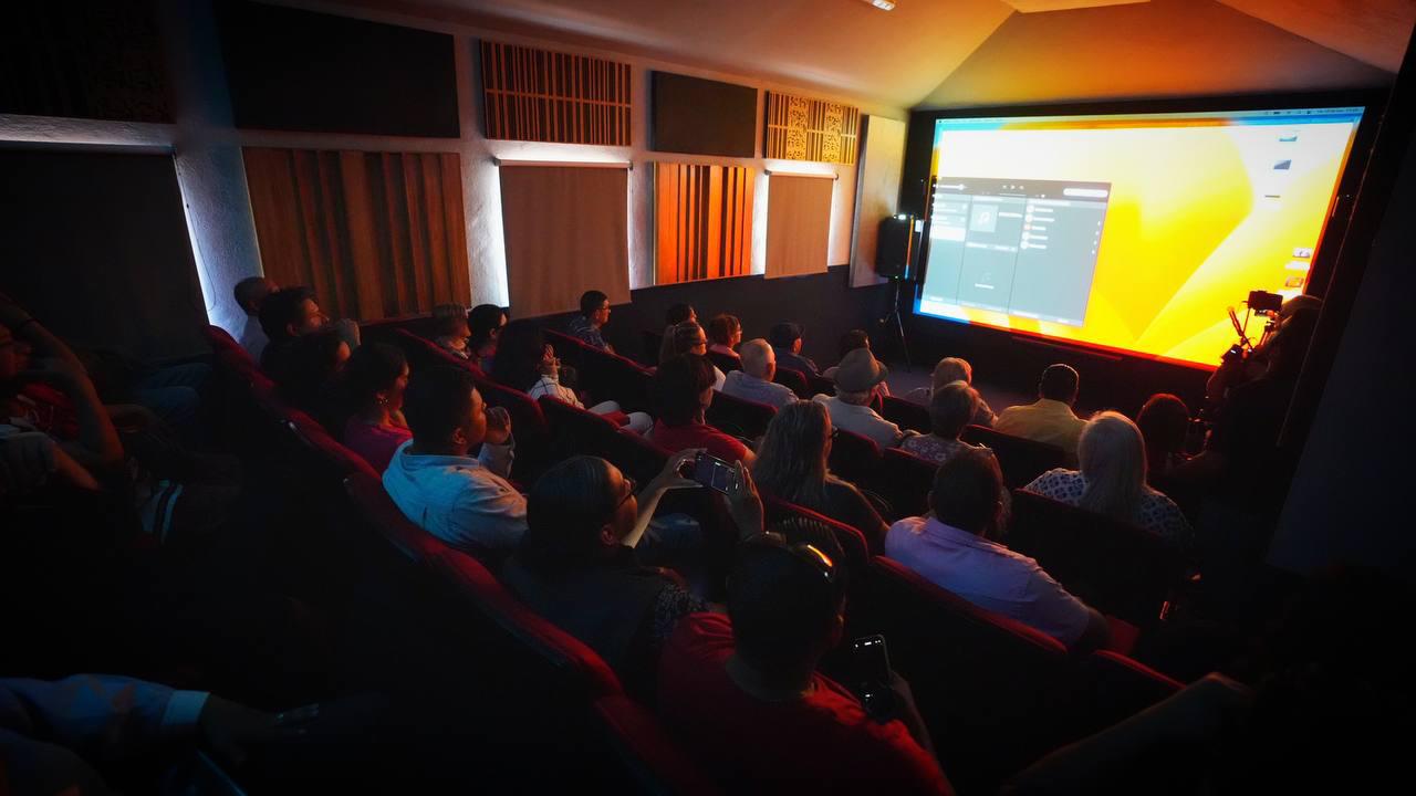 $!En equipamiento se invirtieron 462 mil 815 pesos otorgados por la Secretaría de Cultura Federal a través del Instituto Mexicano de Cinematografía.