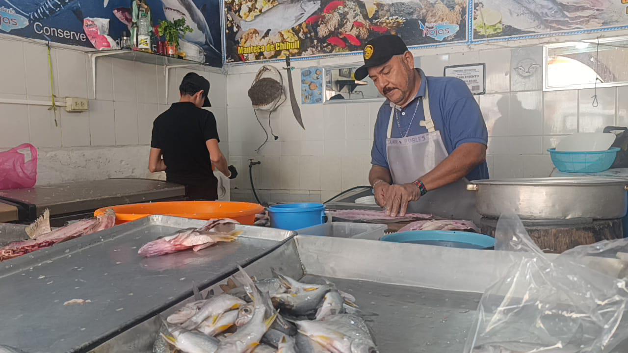 $!Llega la Cuaresma, pero en Escuinapa se tiene poco pescado para ofrecer