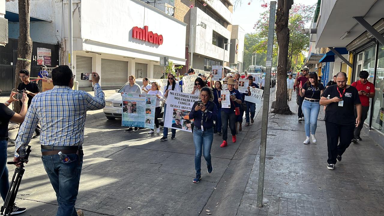 $!Exigen justicia y localización de familia desaparecida en Navolato